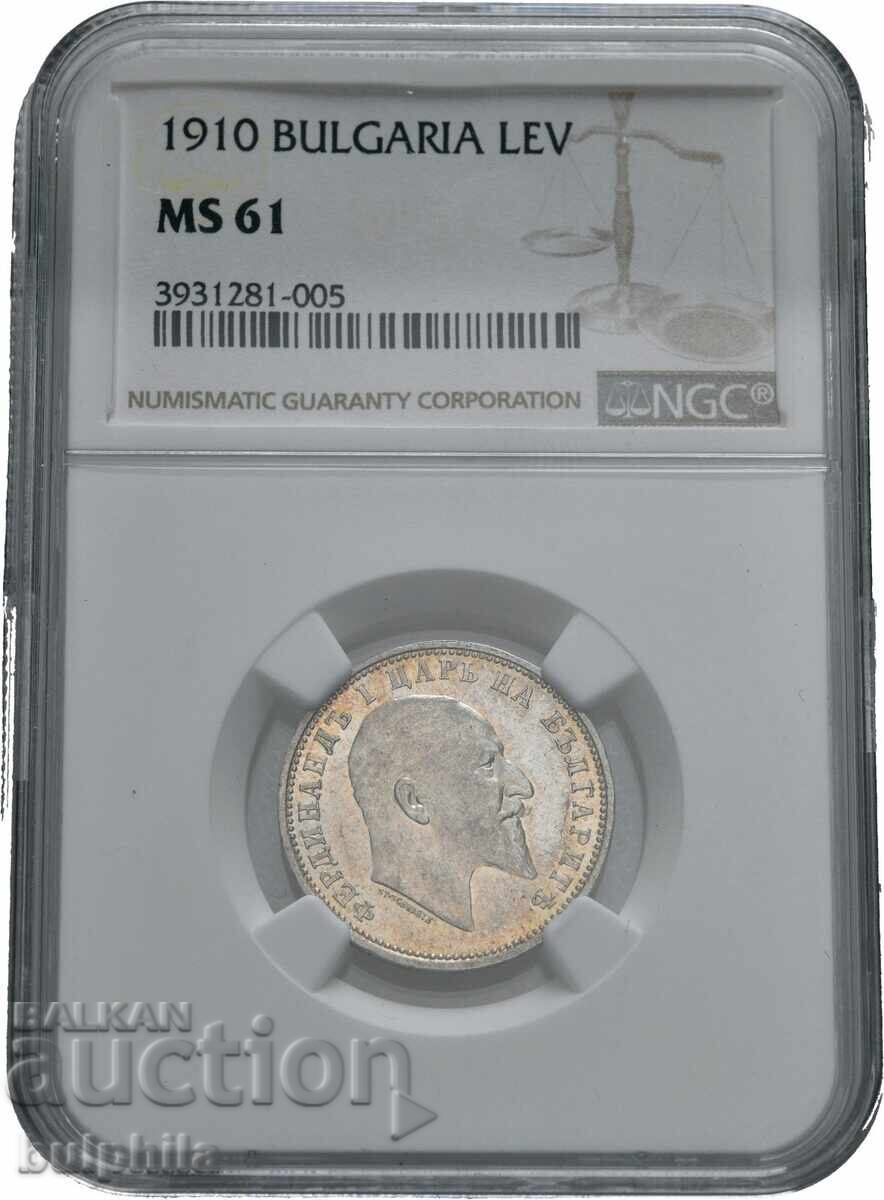 1 leu 1910. NGC MS 61