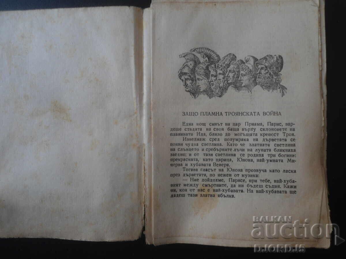 Licitație ILIADA, Homer, Povestită pentru tineri, 1945