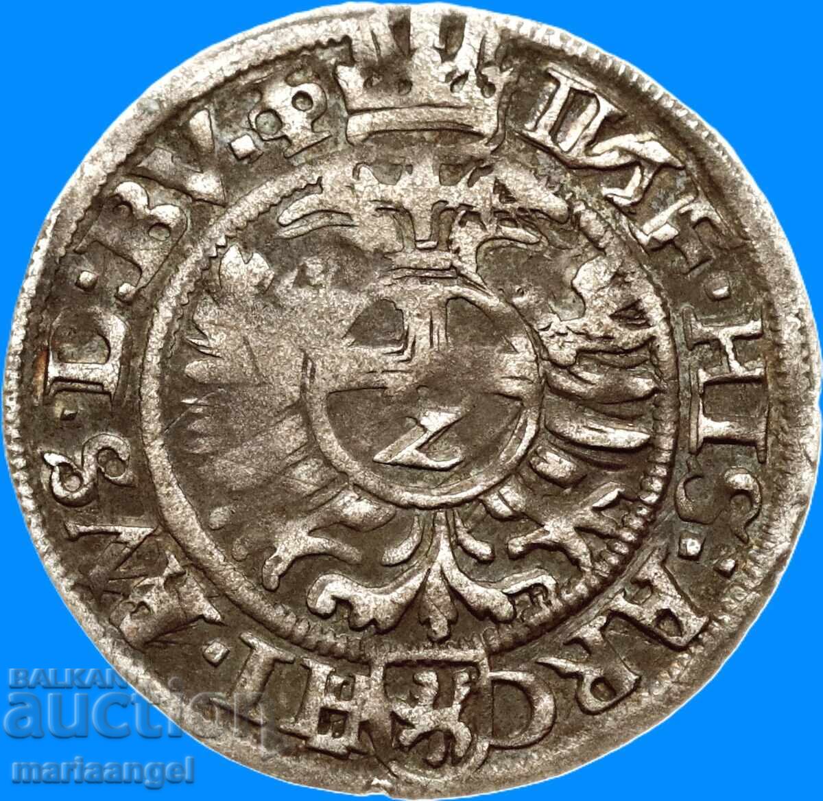2 kreuzer 1563 Austria Ferdinand Habsburg silver - 7
