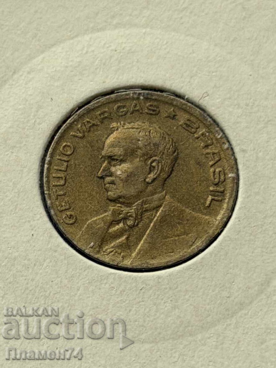 10 centavos 1945 Brazilia cu preț € 1.00 | 1.96 BGN