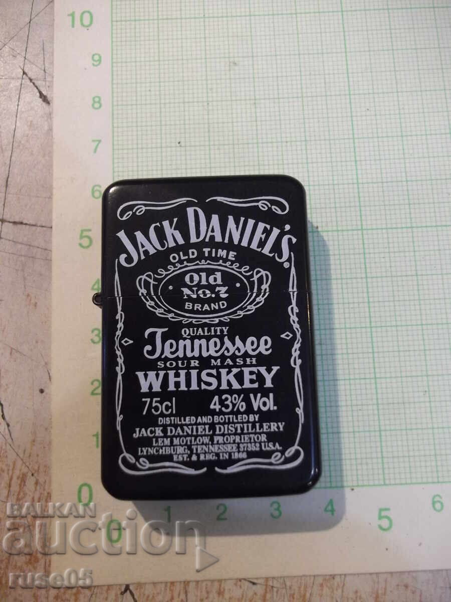 Αναπτήρας "Jack Daniel's" βενζίνης με μαλακή φλόγα