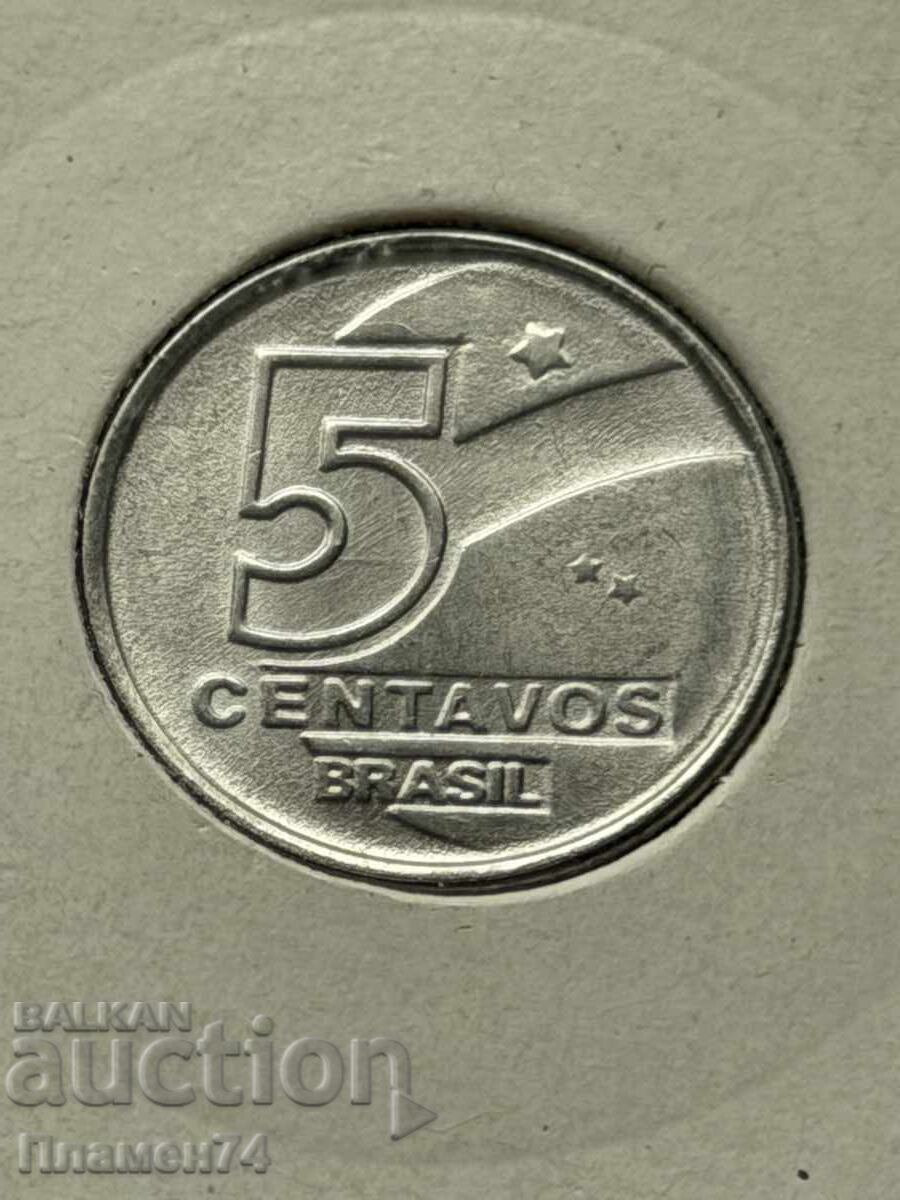 5 centavos 1989 Brazilia