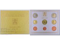 Евросет Ватикана 2009 година ( от 1 цент до 2 евро ) UNC