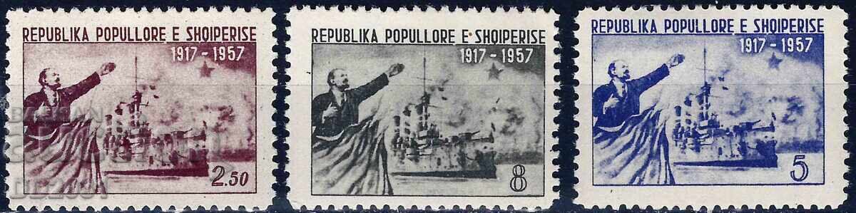 Albania 1957 - nave Lenin MNH