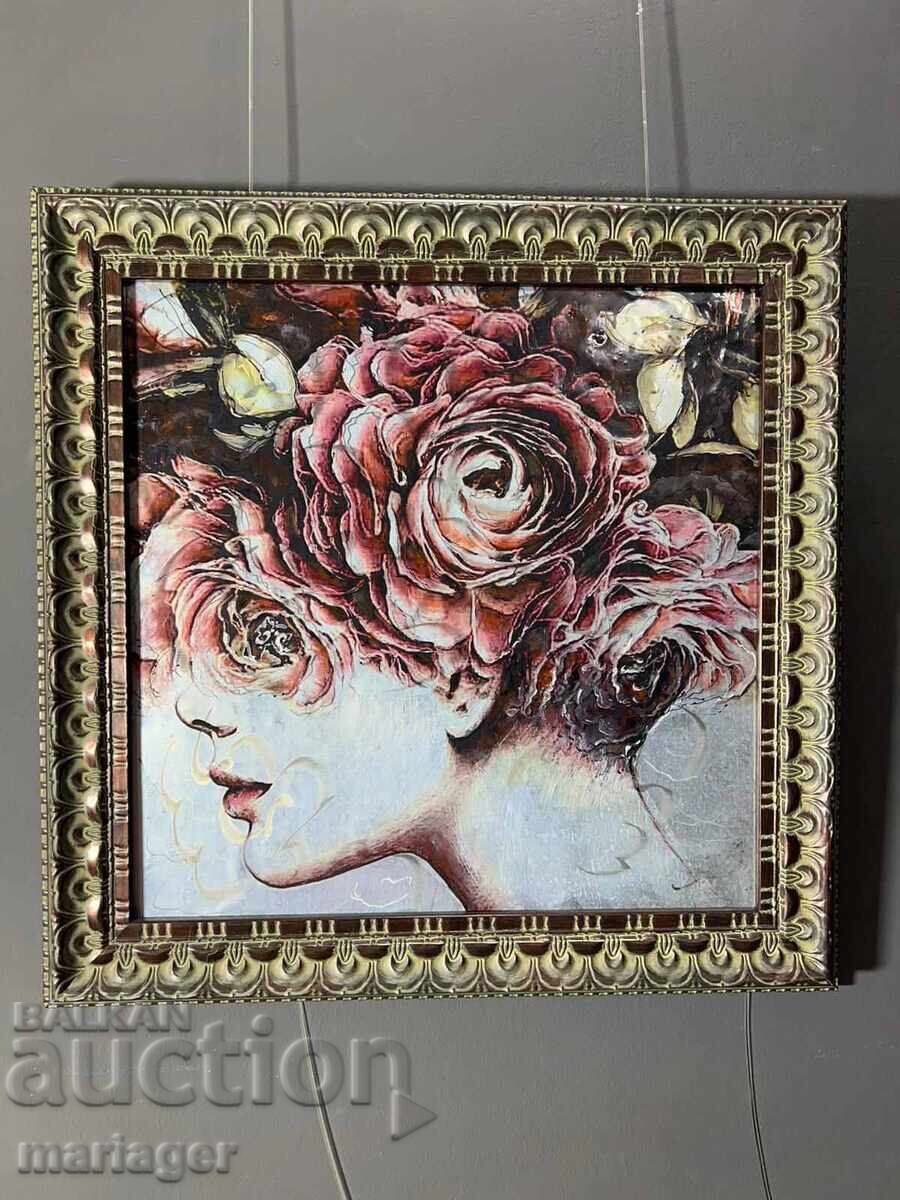 Flora - πίνακας της Yuliana Pavlova