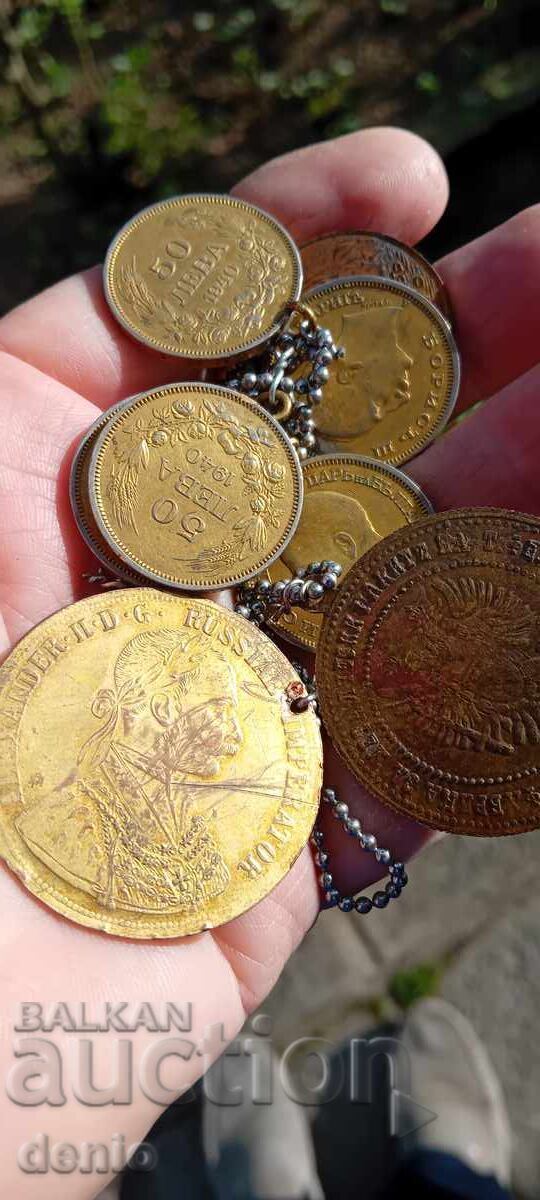 Unique old necklace, coins, jewelry, gold with price € 90.00 | 176.03 BGN Unique old necklace, coins, jewelry, gold with price € 90.00 | 176.03 BGN