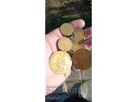 Μοναδικό παλιό κολιέ, νομίσματα, κόσμημα, χρυσός