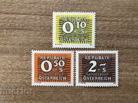 Австрия - Марки с такса (1986) MNH
