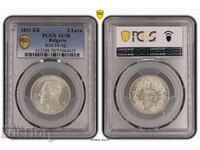 Βουλγαρία 2 λέβα 1891 AU58 PCGS