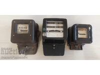 Electricity meters 3 pieces