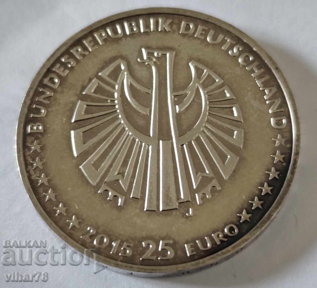 Licitație Monedă de argint 25 euro