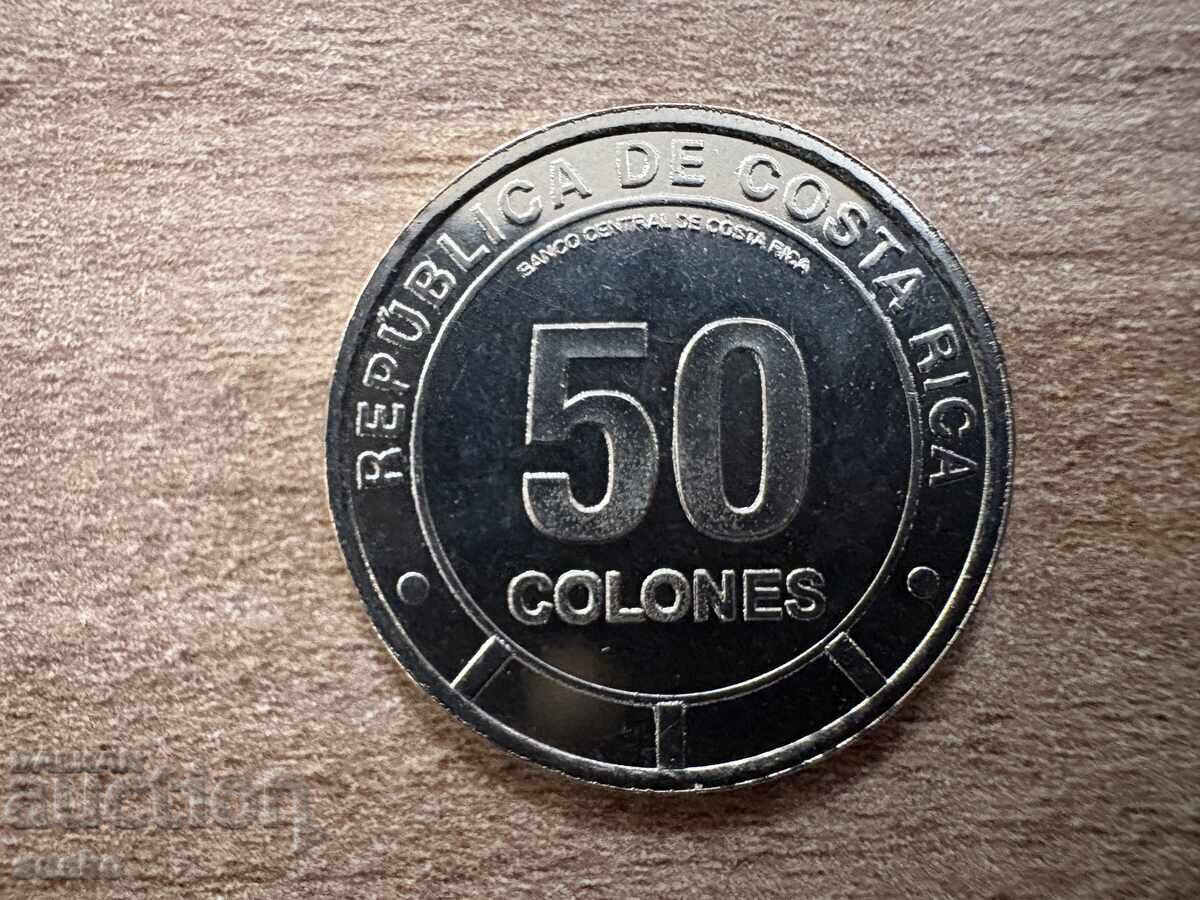 Costa Rica - 50 Colones (2023) - Dice's Cottontail