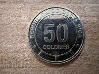 Κόστα Ρίκα - 50 colones (2023) - Racer Mangrove Crab