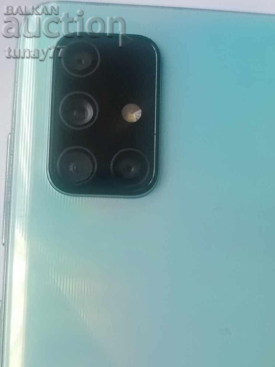 Samsung Galaxy A71 funcționează ideal, fără defecte cu preț € 29.00 | 56.72 BGN Samsung Galaxy A71 funcționează ideal, fără defecte cu preț € 29.00 | 56.72 BGN