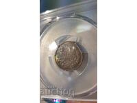 AU 55 - Monedă bulgărească regală din argint 50 stotinki 1912