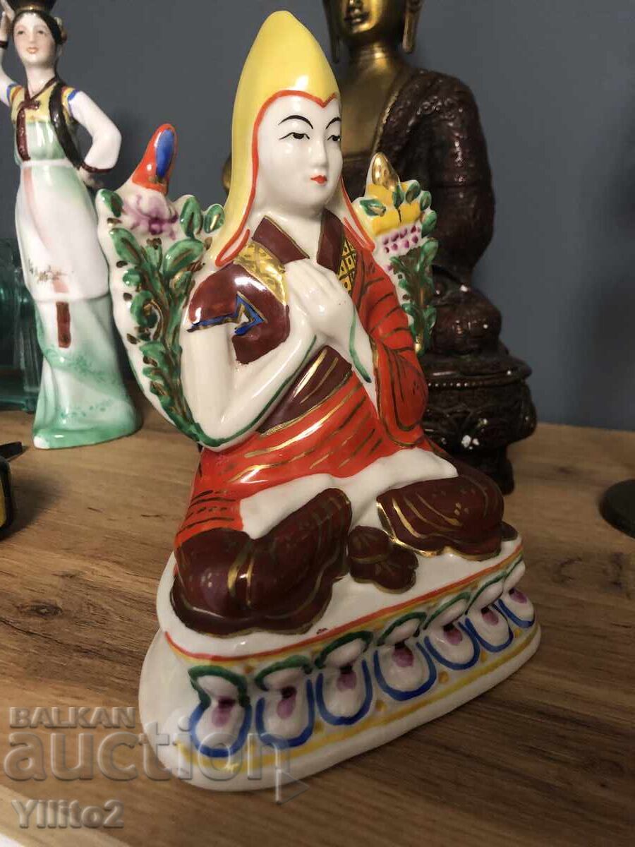 Porcelain figurine "Lama Je Tsongkhapa" Mongolia with price € 60.00 | 117.35 BGN