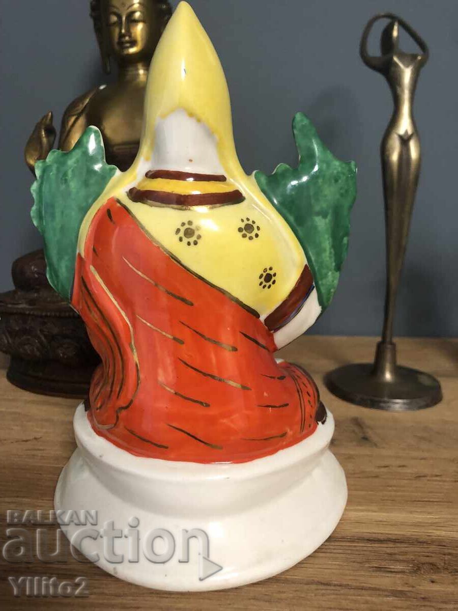 Auction  Porcelain figurine "Lama Je Tsongkhapa" Mongolia