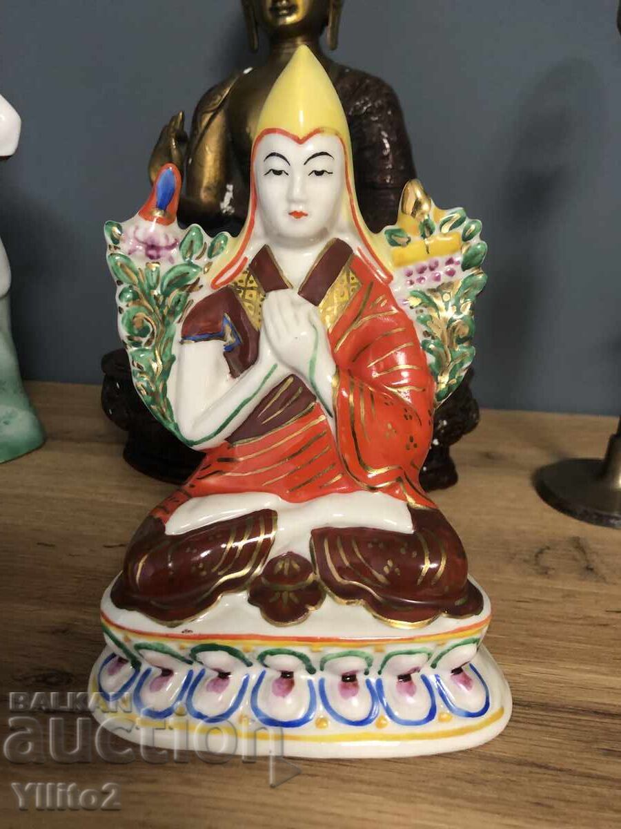 Porcelain figurine "Lama Je Tsongkhapa" Mongolia
