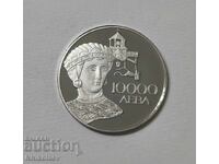 10000 10 000 λέβα 1993 ECU Desislava Πλατίνα UNC