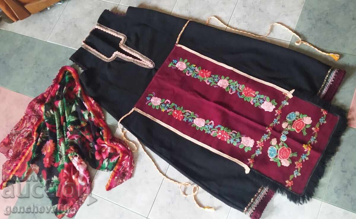 Authentic folk costume sukman and apron - 5
