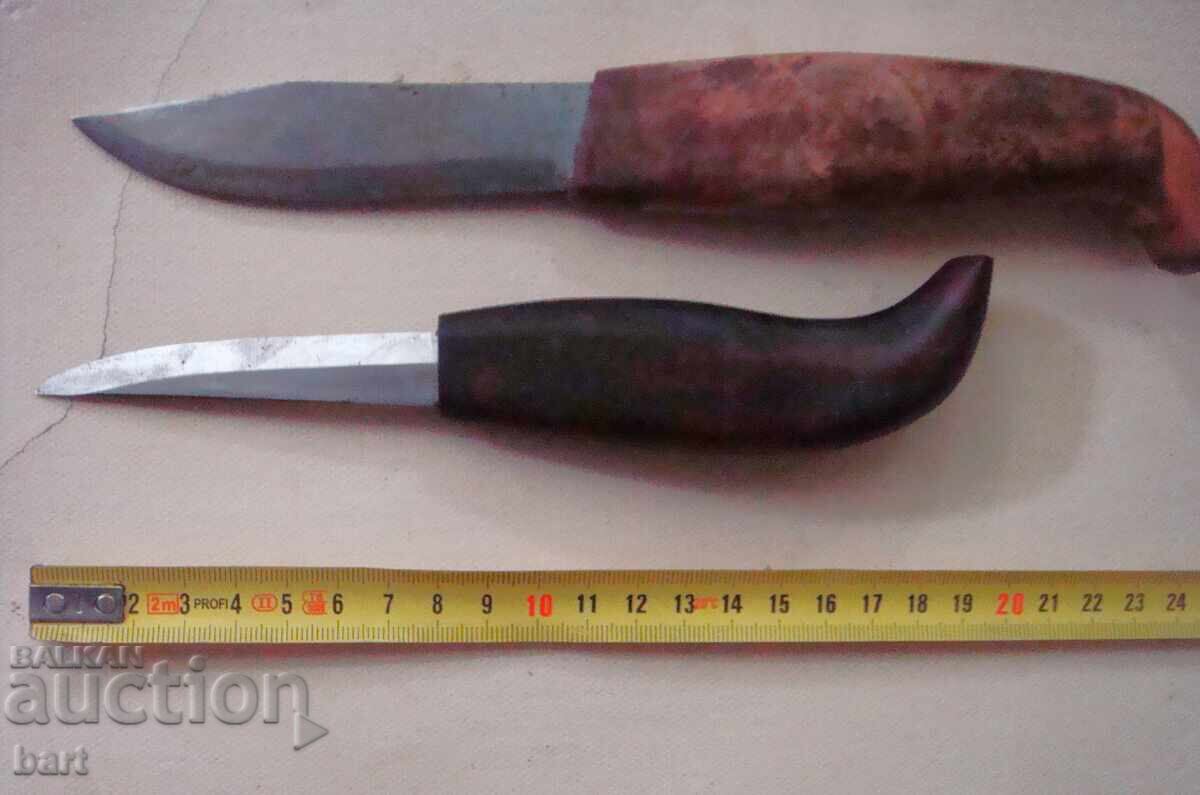 Two fishing knives from Edsvalla