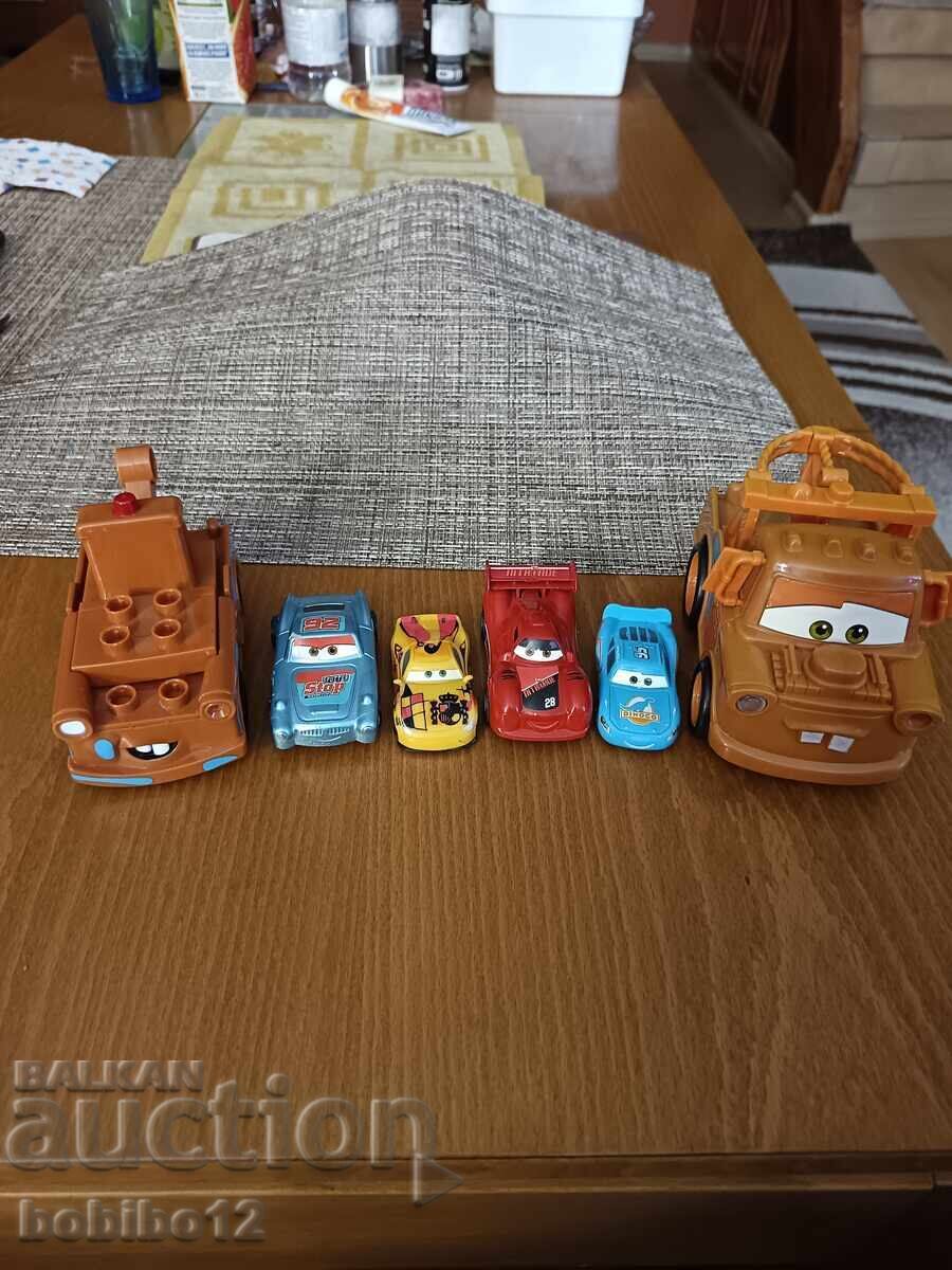 Set of 6 Disney Cars toy cars for 3 EUR with price € 3.00 | 5.87 BGN Set of 6 Disney Cars toy cars for 3 EUR with price € 3.00 | 5.87 BGN