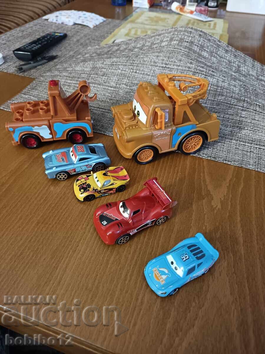Set of 6 Disney Cars toy cars for 4 EUR - 5