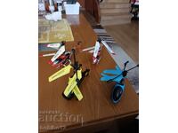 4 helicopters for 5 Euros