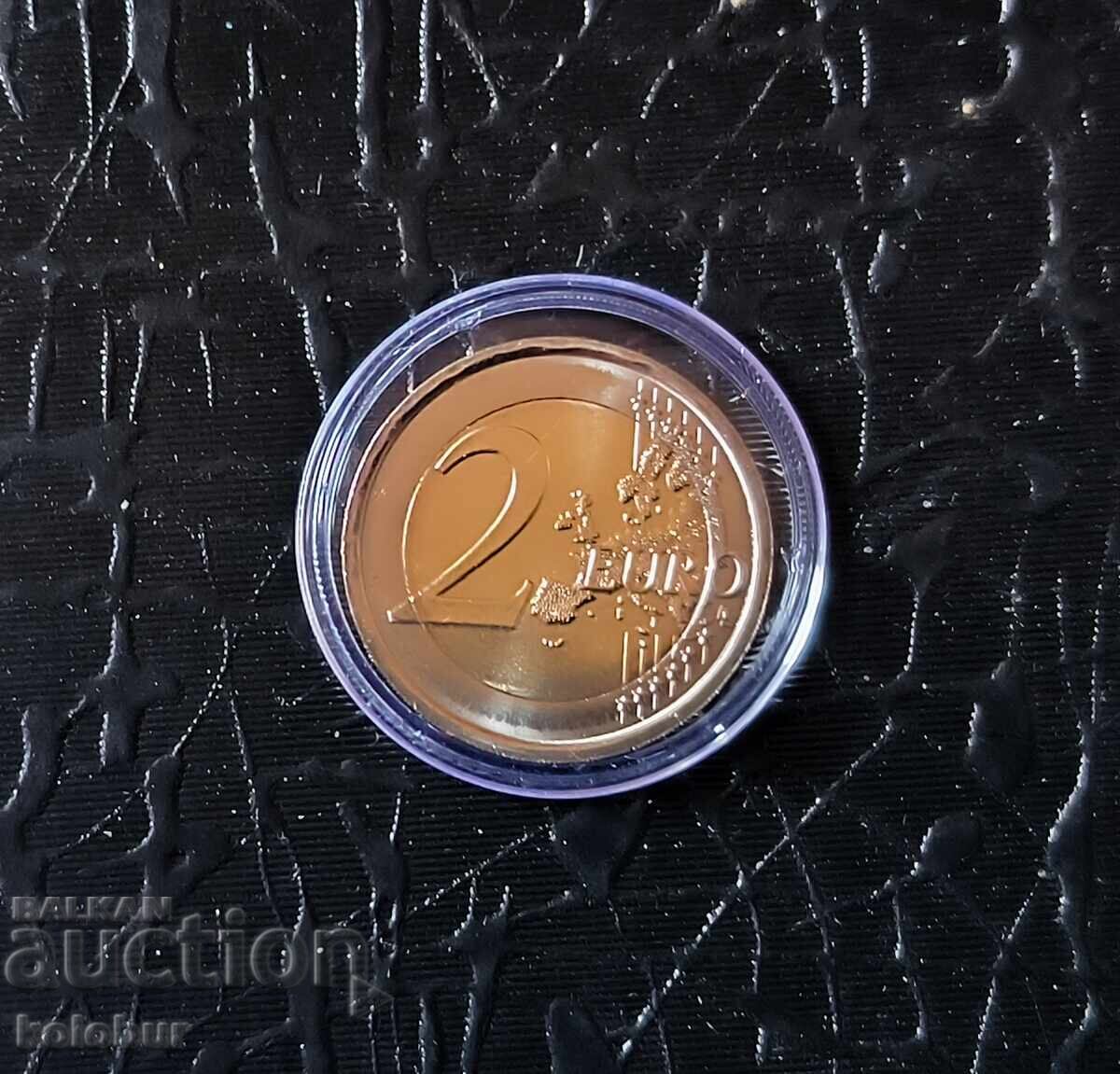 Italia 2 euro 800 ani Sf. Francisc 2026 UNC cu preț € 6.00 | 11.74 BGN