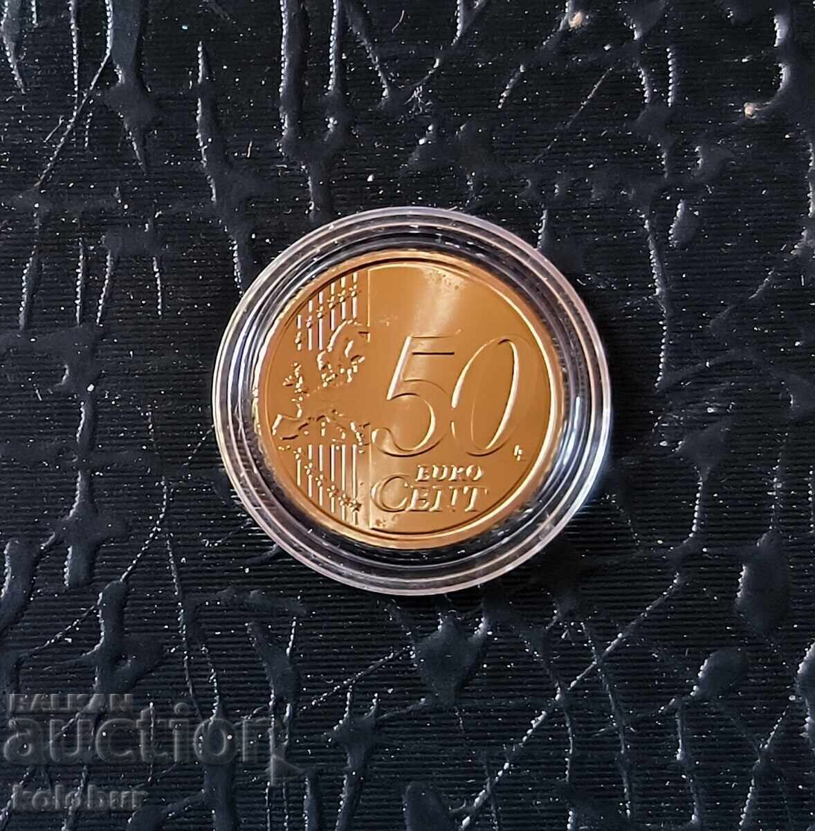 San Marino 50 cenți 2023 UNC cu preț € 2.50 | 4.89 BGN