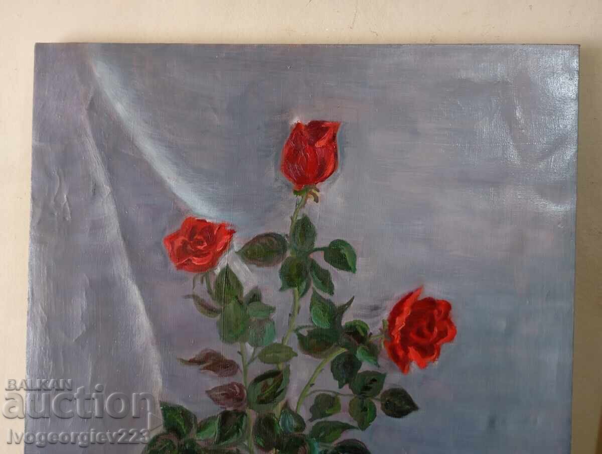 Painting - flowers with price € 108.00 | 211.23 BGN