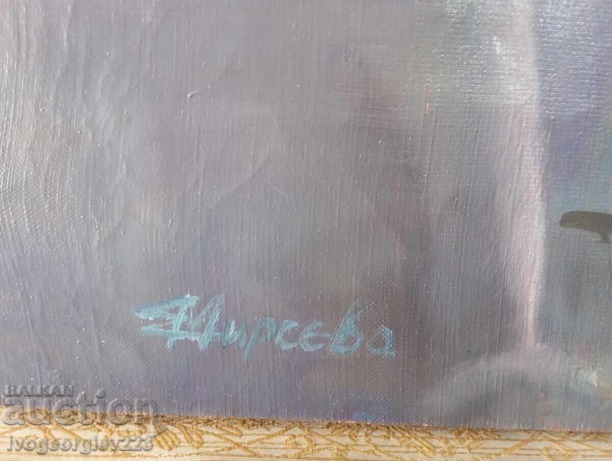 Delivery of Painting - flowers