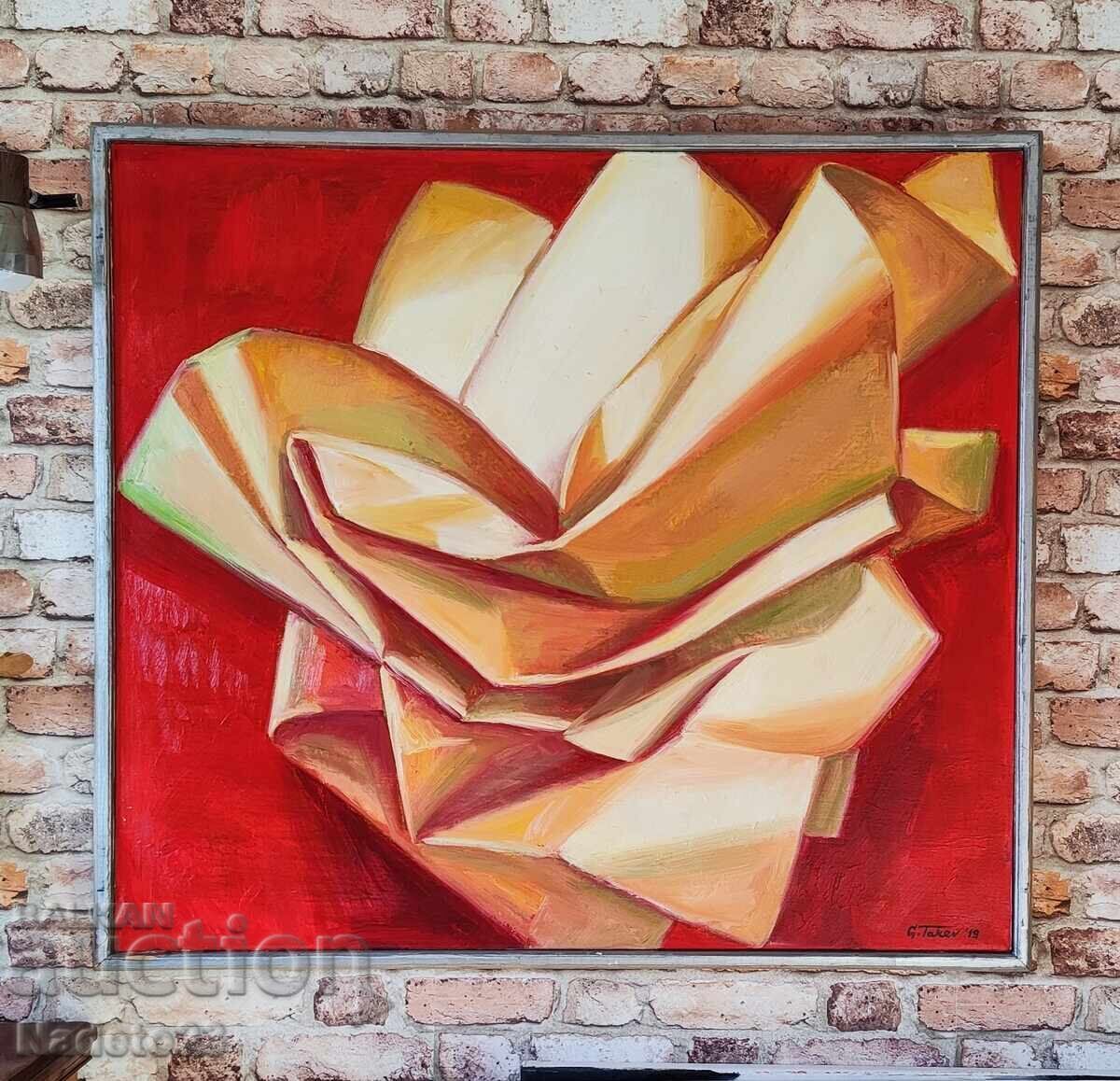 Large painting by Georgi Takev