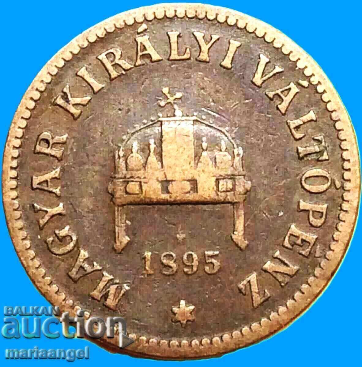 Δημοπρασία Hungary 2 fillers 1895