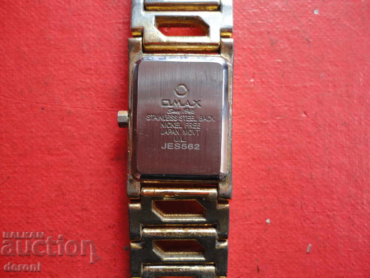 Ceas placat cu aur Omax cu cristale Swarovski - 5