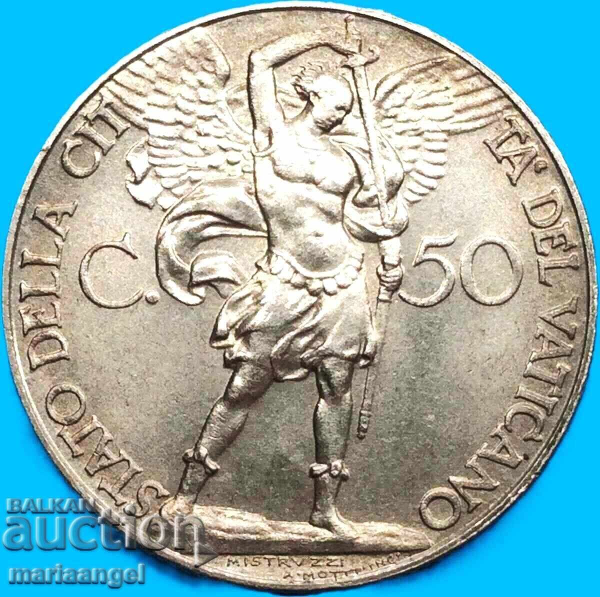 50 centesimi 1932 Vatican - 5