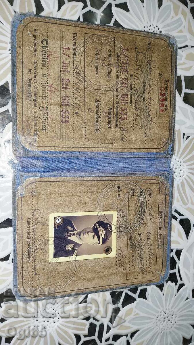 Carnet de ofițer german din perioada celui de-al Treilea Reich din Al Doilea Război Mondial - 6