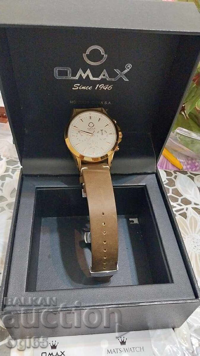Delivery of "OMAX" Product of Switzerland. Men's watch