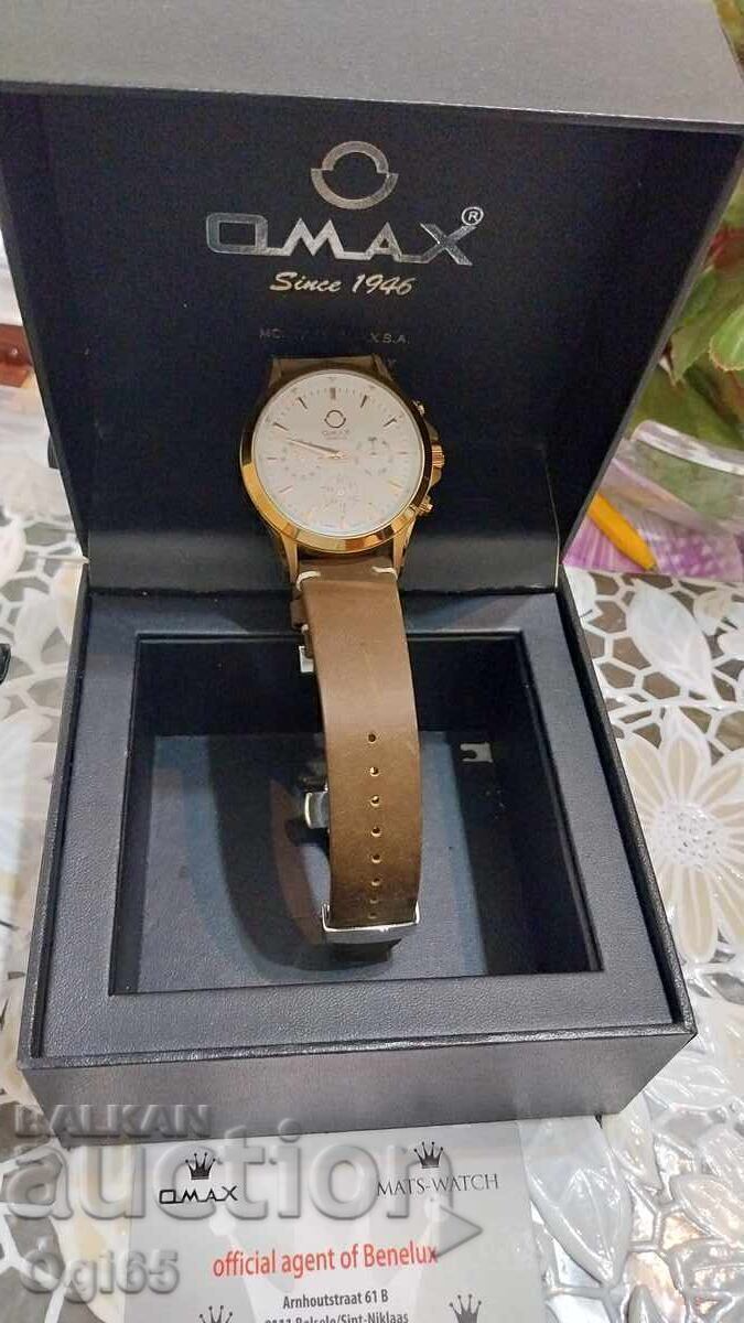 "OMAX" Product of Switzerland. Men's watch - 6