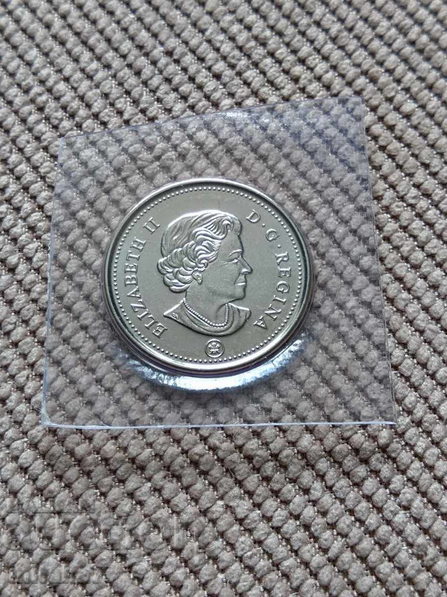 5 cenți 2014, Canada cu preț € 0.60 | 1.17 BGN
