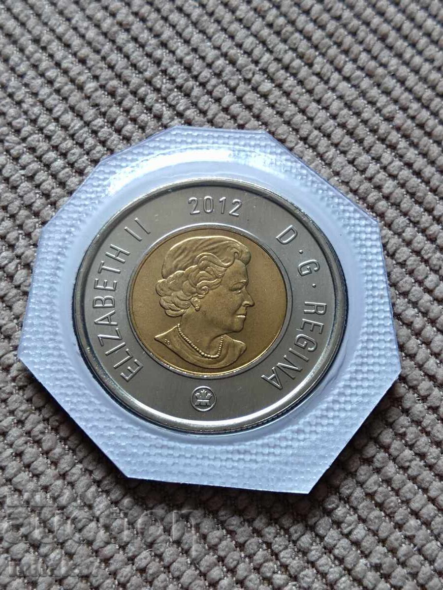 2 δολάρια 2012, Καναδάς με τιμή € 5.20 | 10.17 BGN