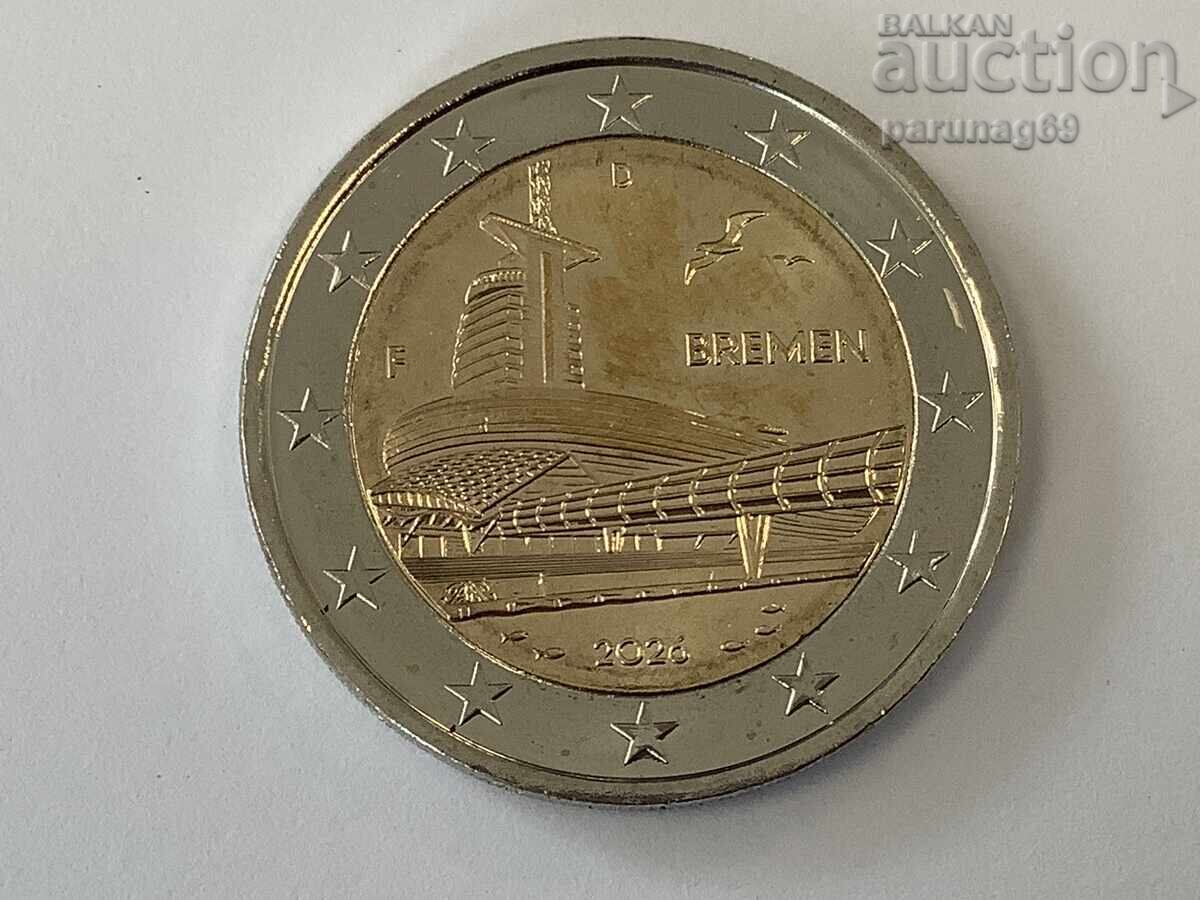 Germania 2 euro 2026 F - Bremen - Klimahaus