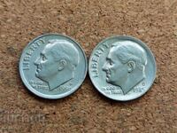 USA, 1 dime / 2 pcs