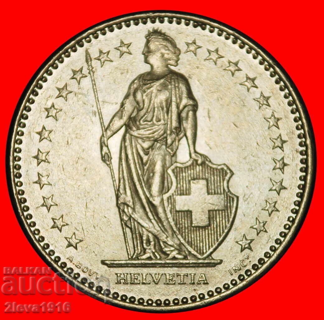 Ⰺ WITH STAR (1850-2026): SWITZERLAND★ 1 FRANC 1987B DIES I B with price € 1.49 | 2.91 BGN