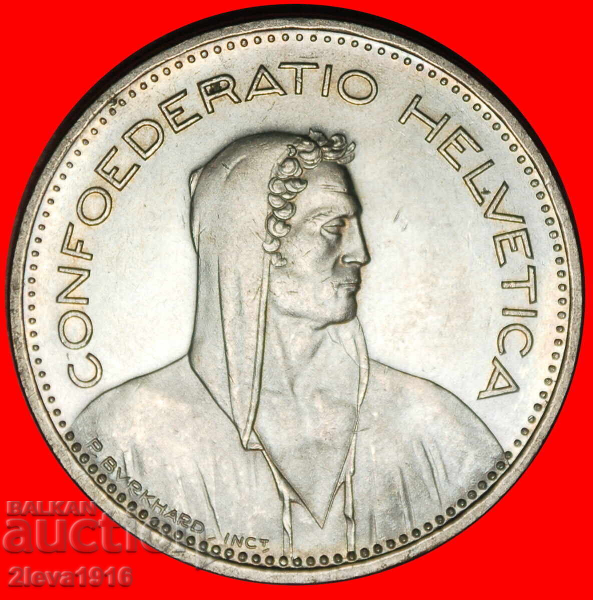 WILLIAM TELL (1922-2026): ELVEȚIA★5 FRANCI 1992B RAR! cu preț € 25.95 | 50.75 BGN