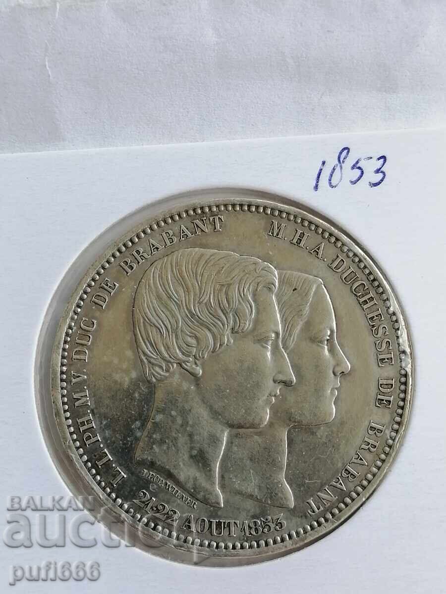 Livrarea 5 franci 1853