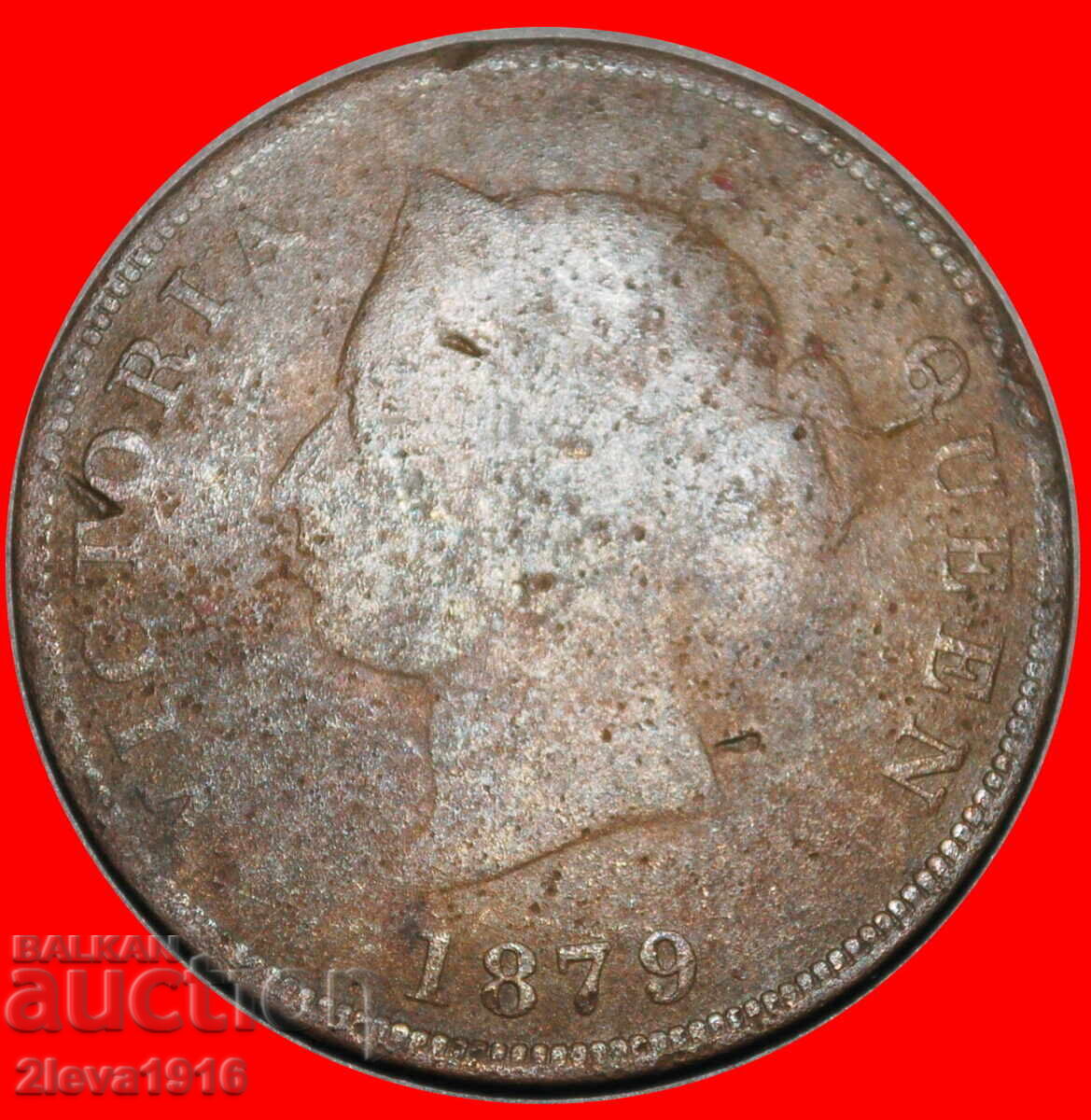 Ⰺ MAREA BRITANIE (1879‑1900): CIPRU ★ 1/2 PIASTRU 1879! Ⰺ MAREA BRITANIE (1879‑1900): CIPRU ★ 1/2 PIASTRU 1879!