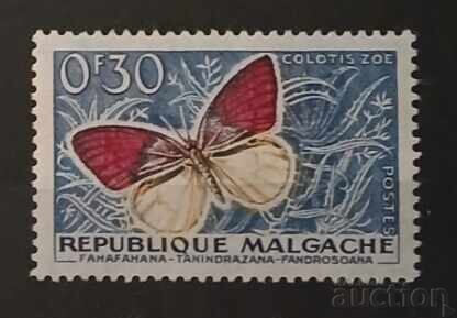 Madagascar 1960 Faună/Fluturi MNH Madagascar 1960 Faună/Fluturi MNH