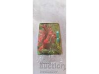 BETKOM Phonecard Bulgarian Orchids Dactylorhiza sambucina