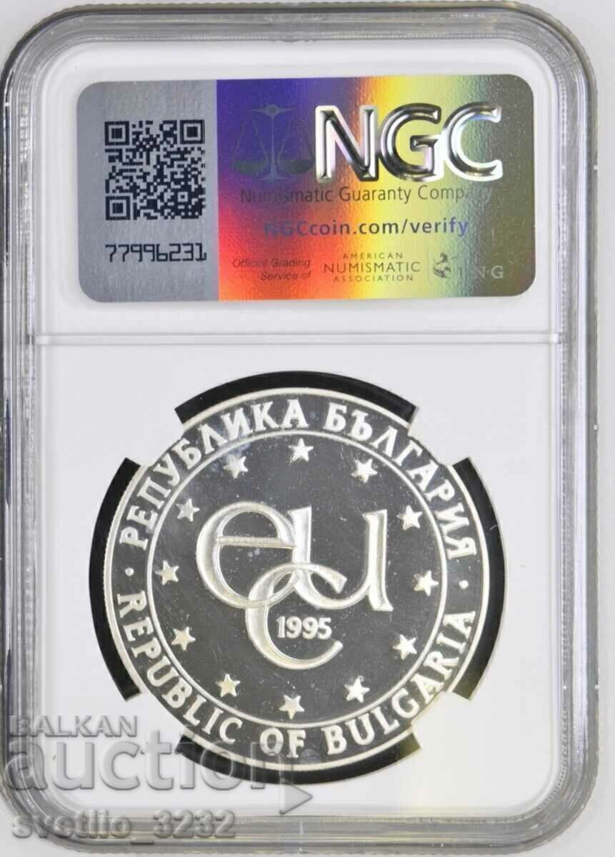 1000 BGN 1995 Rozhen PF 67 ULTRA CAMEO NGC με τιμή € 150.00 | 293.38 BGN 1000 BGN 1995 Rozhen PF 67 ULTRA CAMEO NGC με τιμή € 150.00 | 293.38 BGN